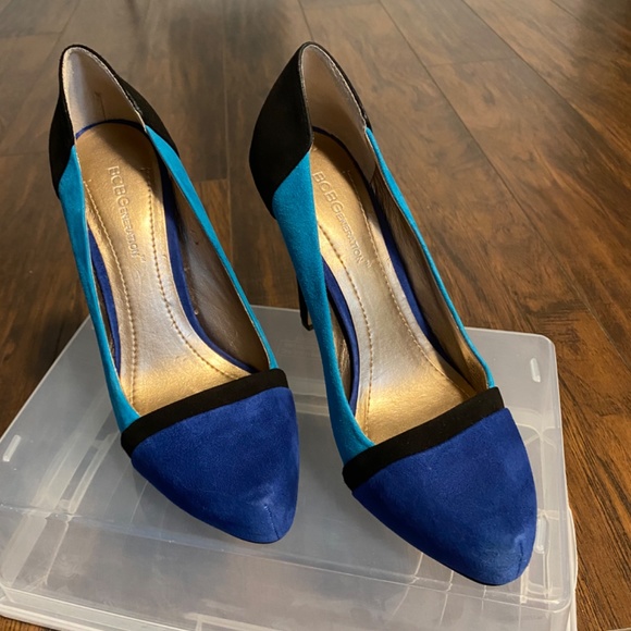 BCBGeneration Suede Pump Heels - Picture 3 of 4